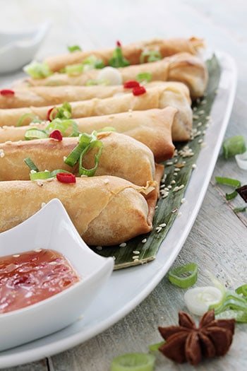 Spring Rolls - Recipes for Air Fryer