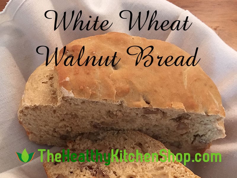 Air Fryer Recipe - White Wheat Walnut Bread