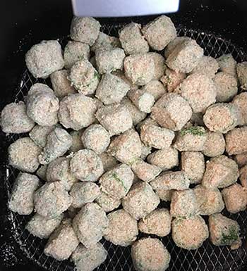 Air Fried Okra recipe - before cooking
