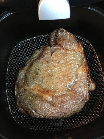 Ribeye Steak in Air Fryer - Place directly in the basket