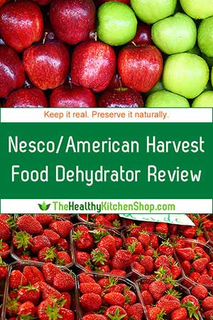 Nesco Snackmaster Pro Food Dehydrator Review - save time and shop smart at TheHealthyKitchenShop.com