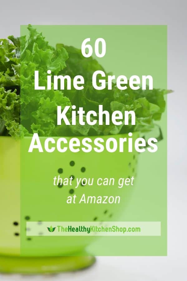 Lime Green Kitchen Accessories