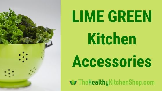 Lime Green Kitchen Accessories (that you can get at Amazon)