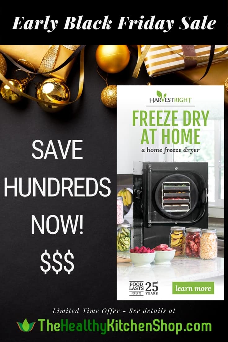 Home Freeze Dryer Harvest Right Black Friday Sale