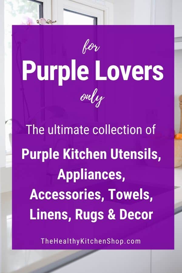 Purple Kitchen Utensils