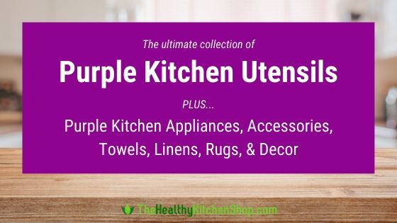 Electric Kitchen Appliances Utensils Making Breakfast Violet