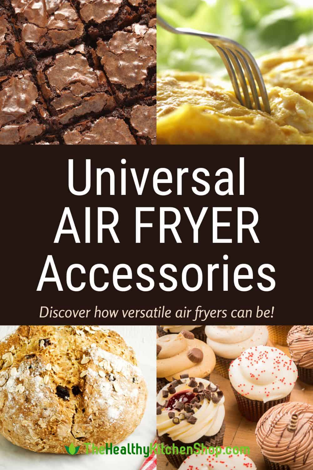  Square Air Fryer Accessories 11 pcs with Recipe