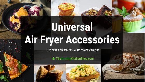 8 Inch Air Fryer Accessories Kit, Fit All 5.2qt-6.8qt Air Fryer