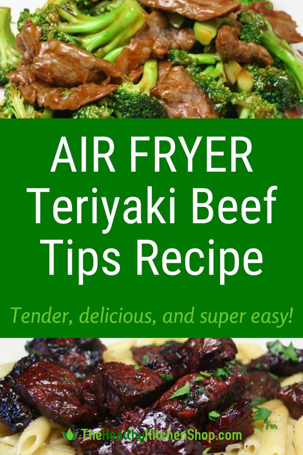 Air Fryer Teriyaki Beef Tips Recipe