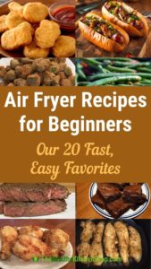 Air Fryer Recipes for Beginners - Our 20 Fast, Easy Favorites