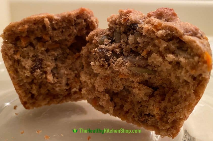 Texture of Nutty Whole Wheat Muffins