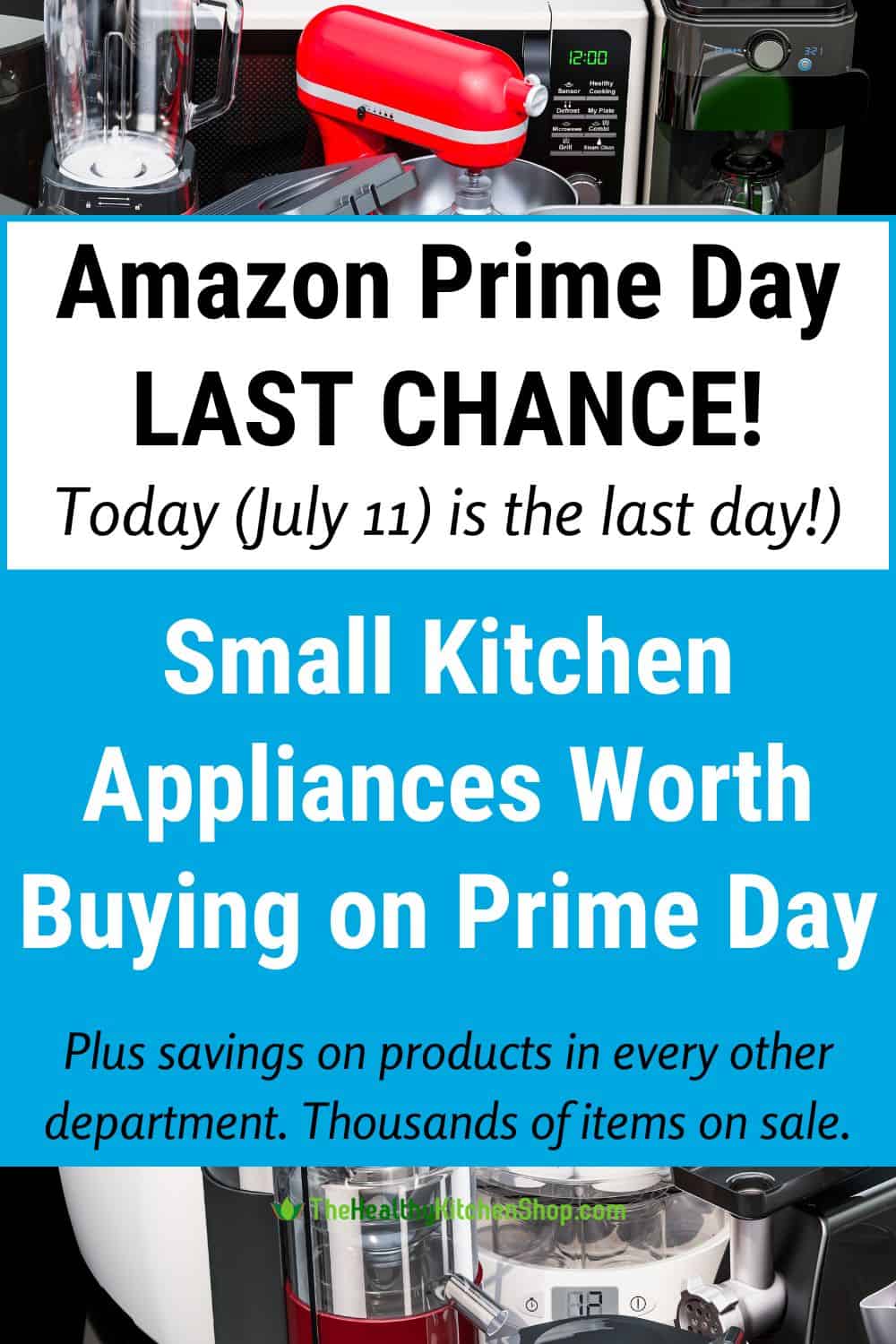 Small Kitchen Appliances Worth Buying on Prime Day
